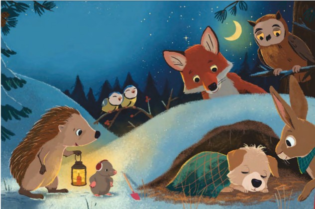 Bilderbuchkino "Das Weihnachtswuschel" für Kinder ab 4 Jahren